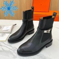 Ботинки HERMES с мехом