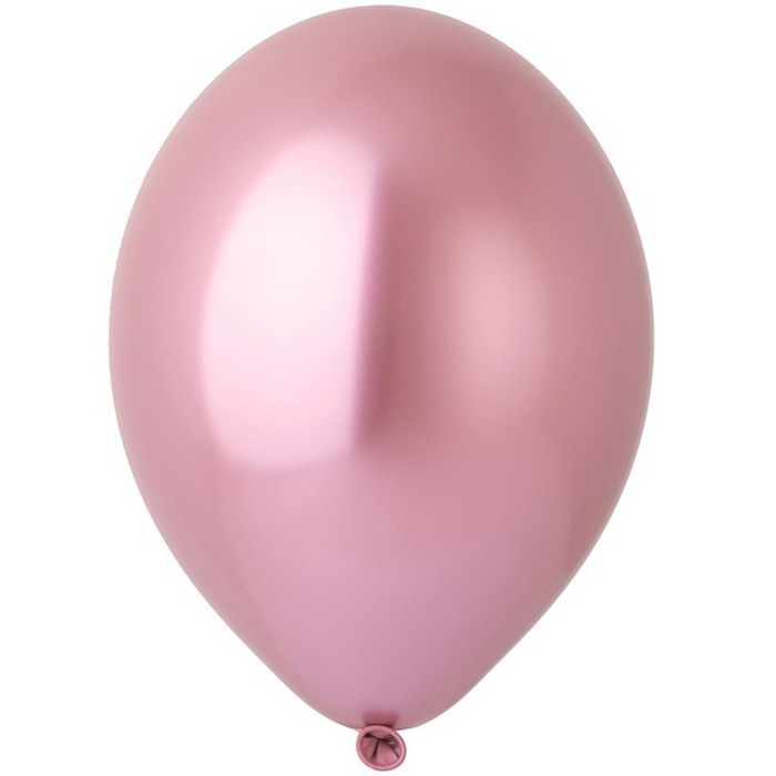 Шар (12''/30 см) хром розовый