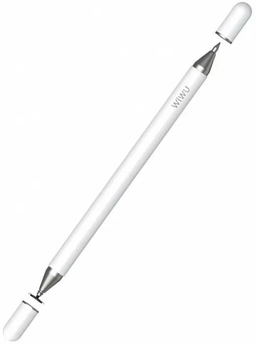 Стилус-ручка WIWU Pencil One 2 в 1 (белый)