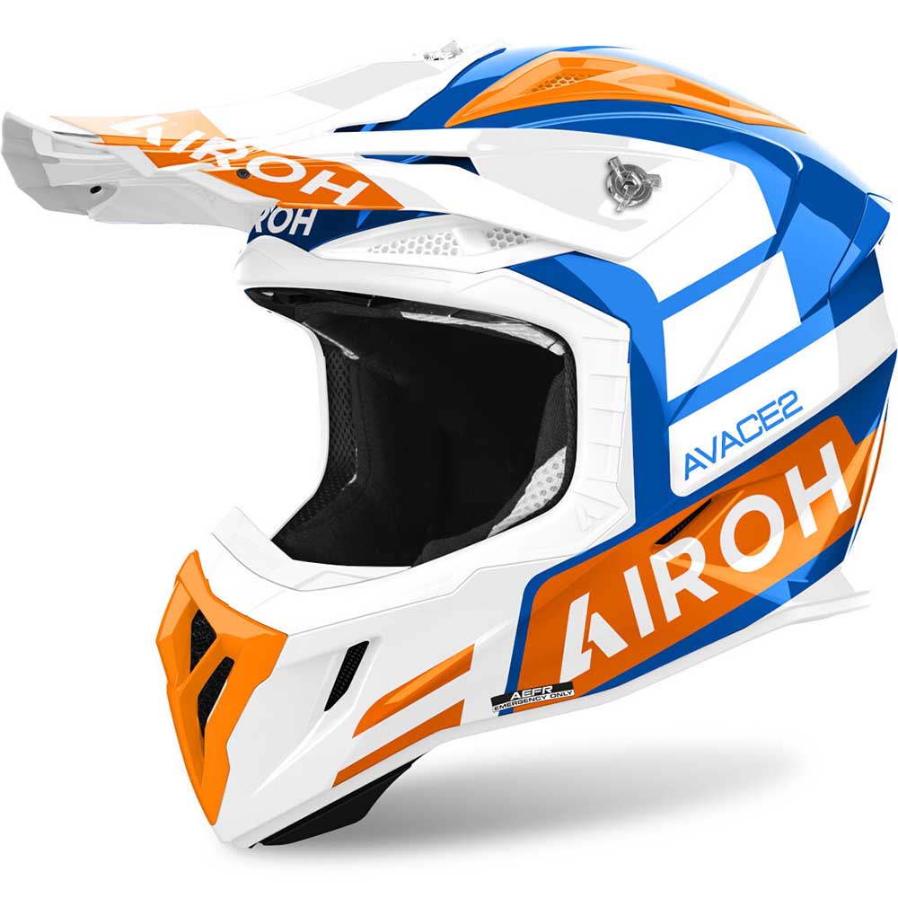 Airoh Aviator Ace 2 Sake Orange Gloss шлем для мотокросса и эндуро