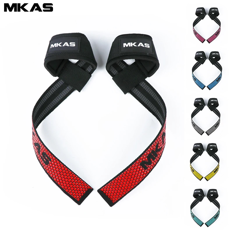 Лямки для тяги MKAS GRIP-X BU-YW