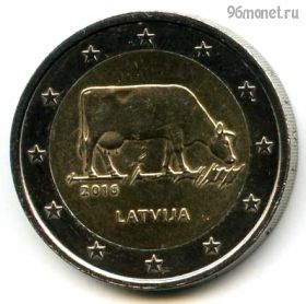Латвия 2 евро 2016