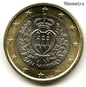 Сан-Марино 1 евро 2009
