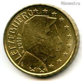 Люксембург 10 евроцентов 2011