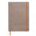 Книжка зап.Clairefontaine Rhodiarama А5+ 80л.точка мягк.обл.Taupe Серо-коричневый 90г/м2 117454C