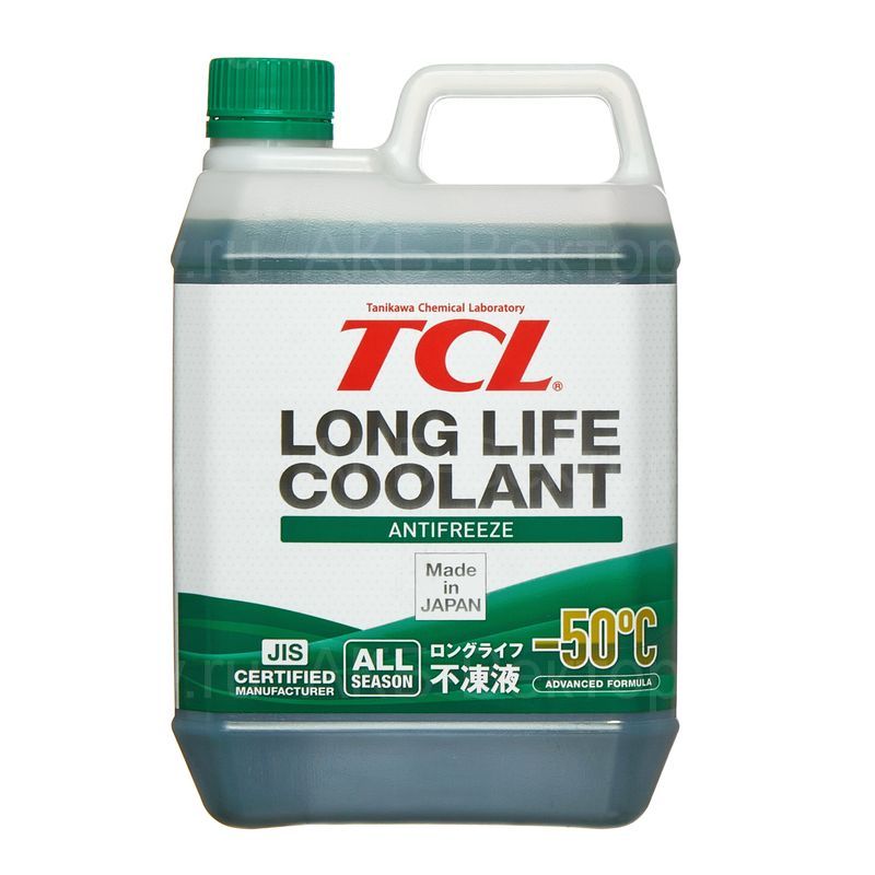 Антифриз TCL Long Life Coolant LLC00734 -50C зеленый, 2л Япония
