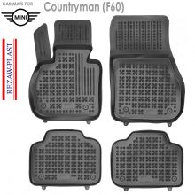 Коврики Mini Countryman (F60) от 2017 - 2023 в салон резиновые Rezaw Plast (Польша) - 4 шт.