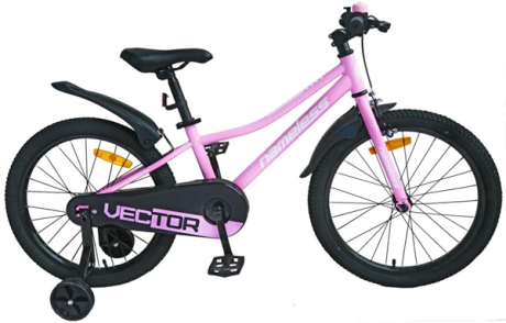 Велосипед 18 Nameless VECTOR, розовый/белый