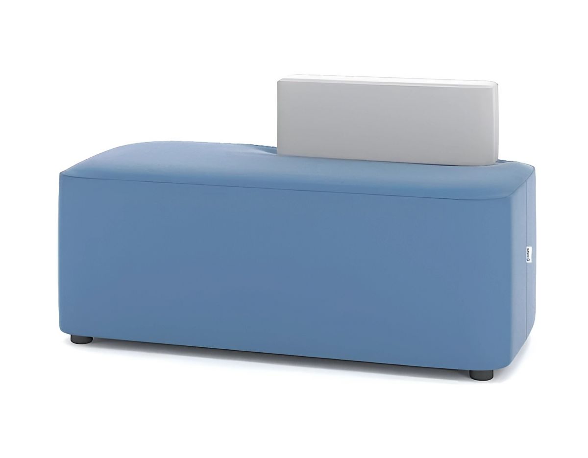 Двухместный модуль дивана со спинкой М4 - simple perfect