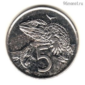 Новая Зеландия 5 центов 2001